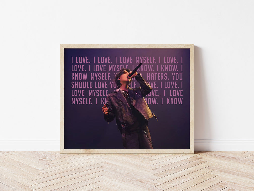 Cypher Love Myself Suga Print