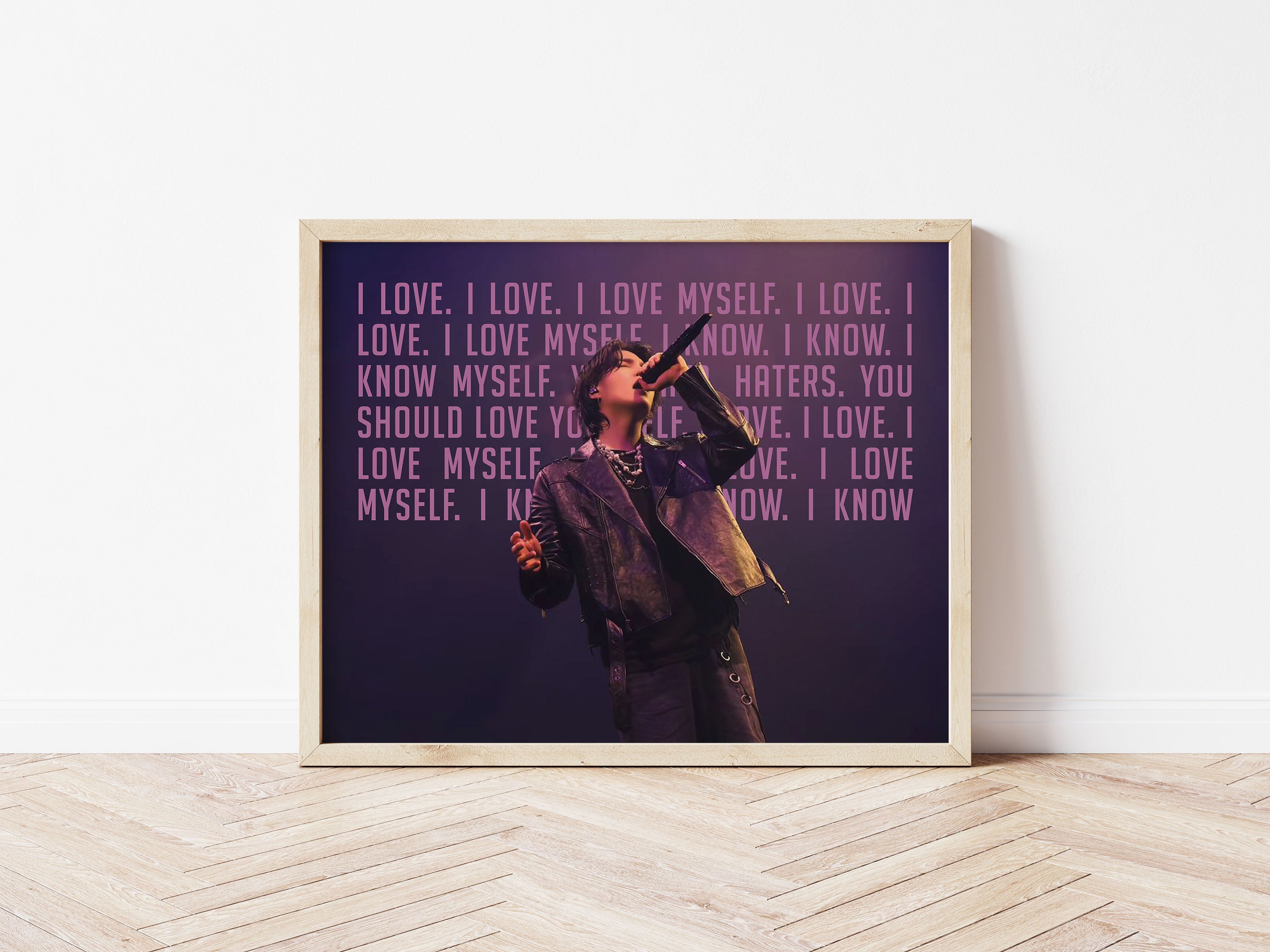 Cypher Love Myself Suga Print