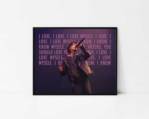 Cypher Love Myself Suga Print