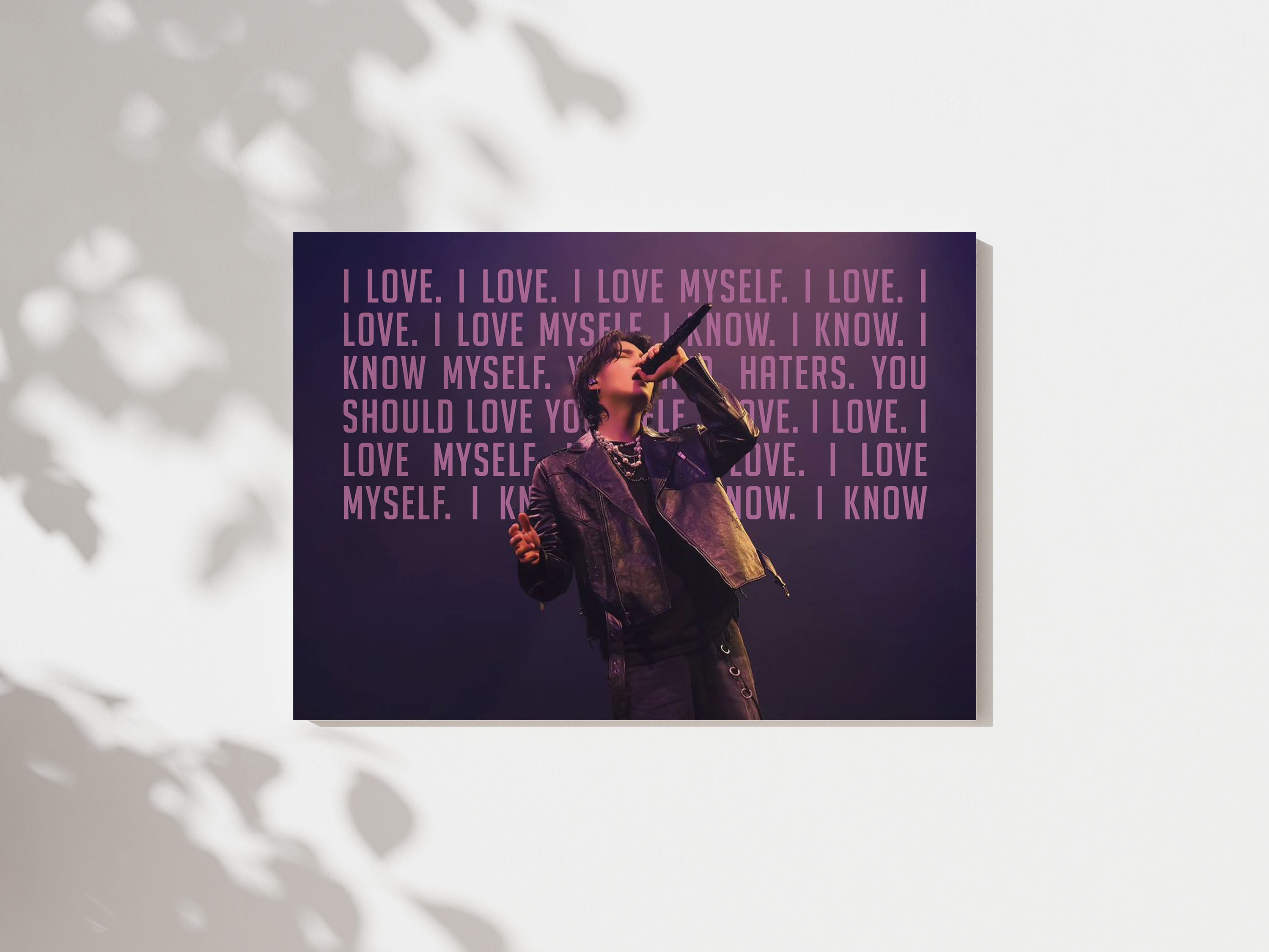 Cypher Love Myself Suga Print