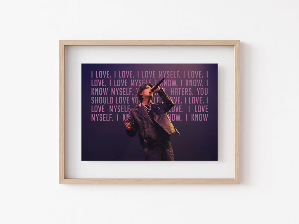 Cypher Love Myself Suga Print