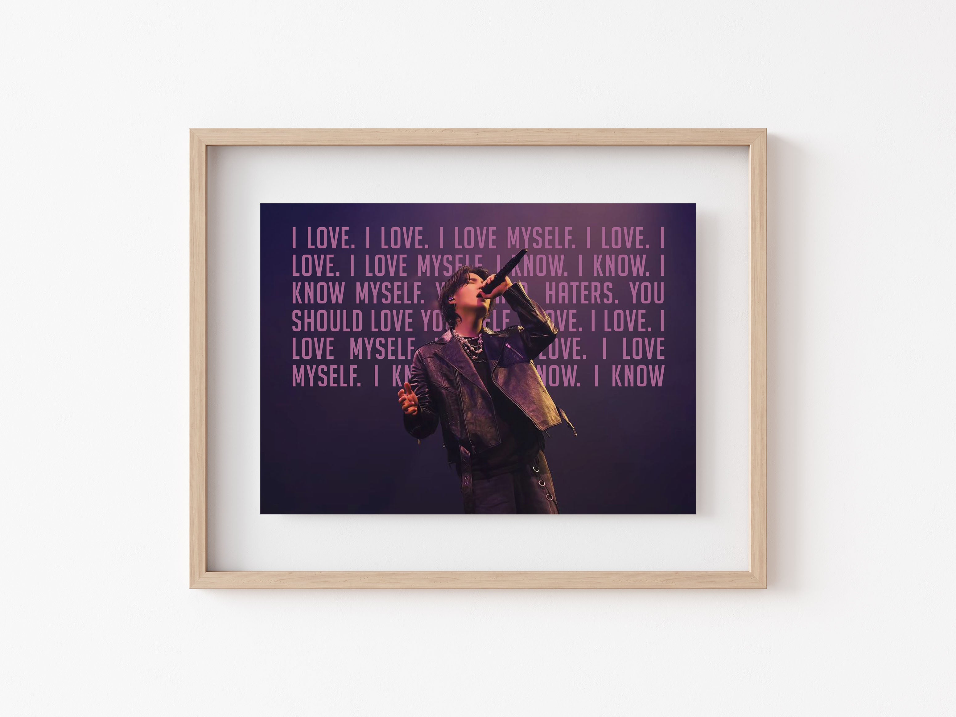 Cypher Love Myself Suga Print