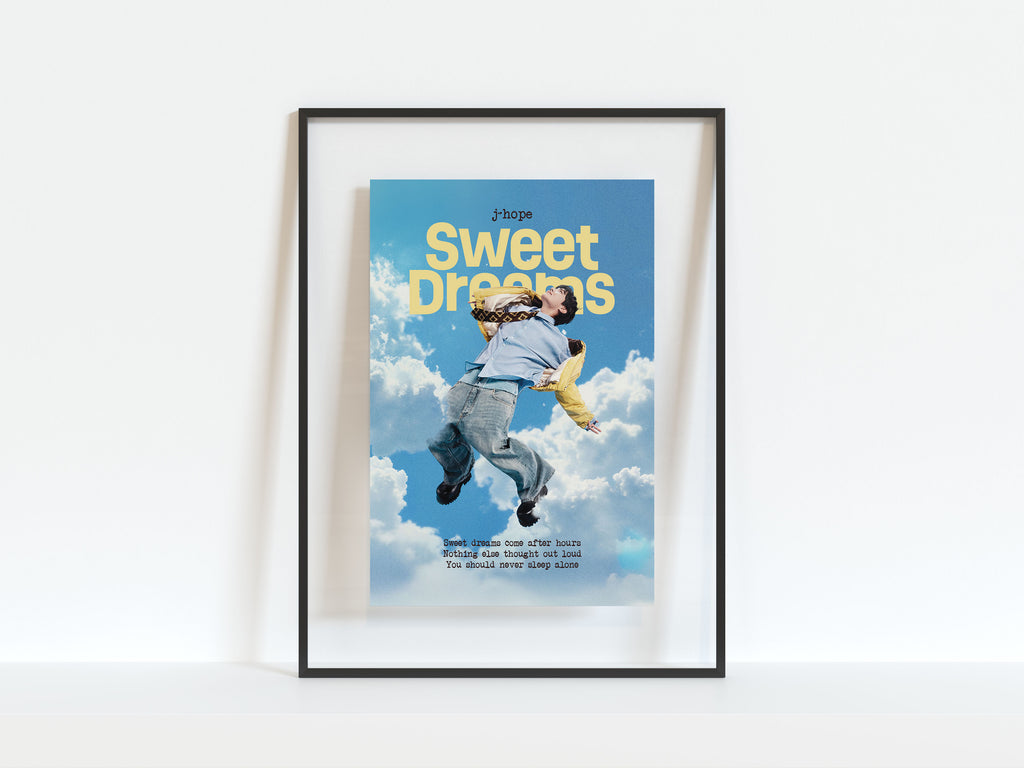 Sweet Dreams Movie Poster j-hope Print
