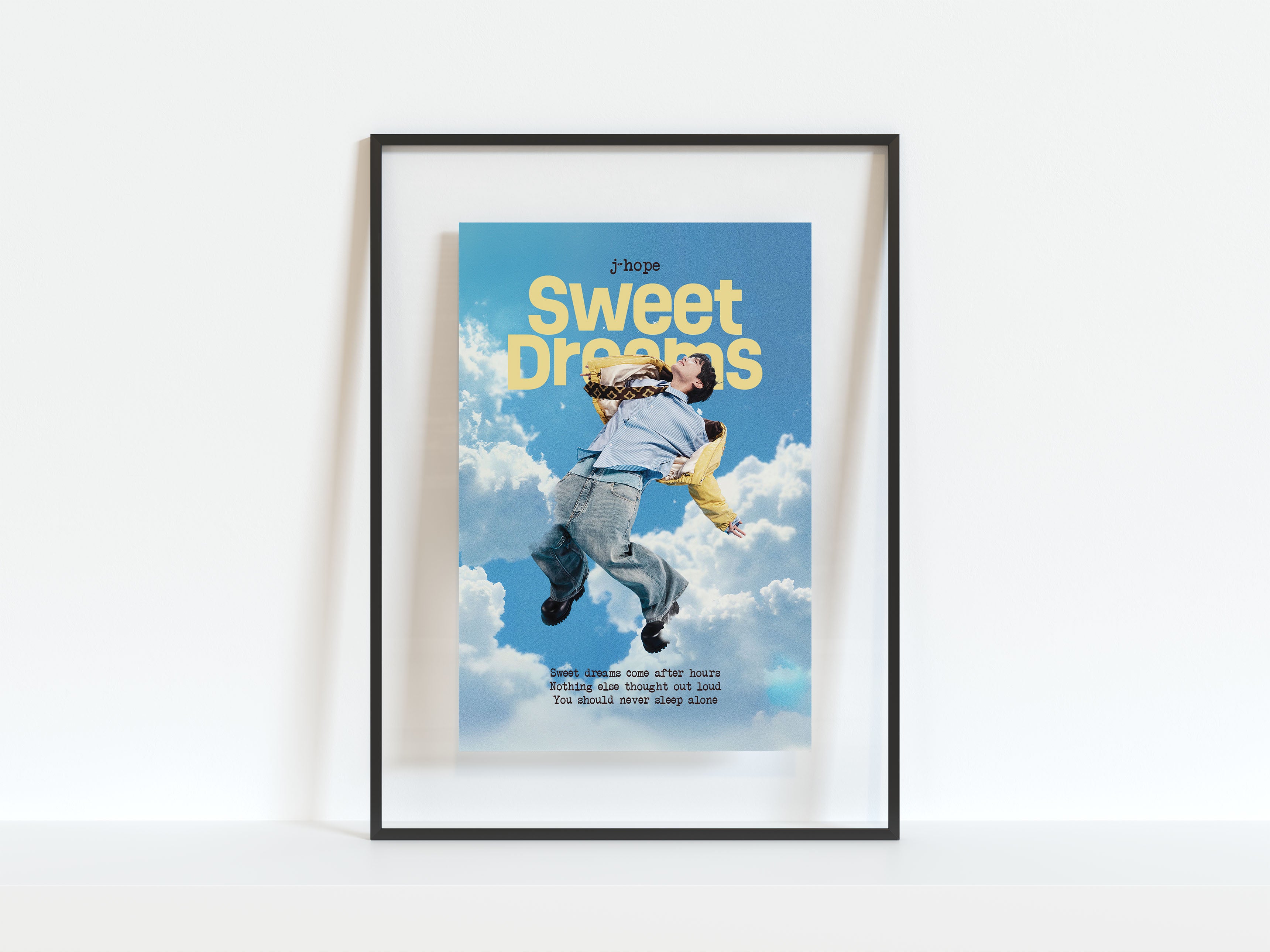 Sweet Dreams Movie Poster j-hope Print