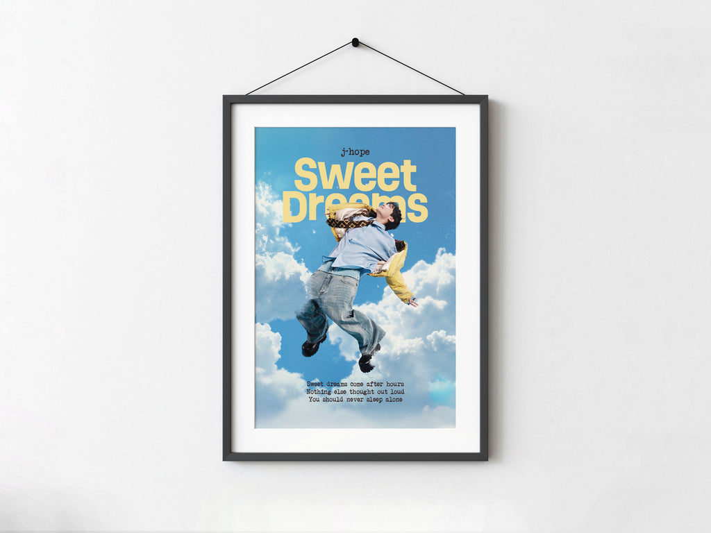 Sweet Dreams Movie Poster j-hope Print