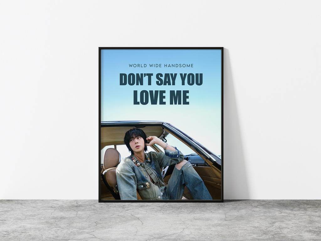 Don't Say You Love Me Jin Print