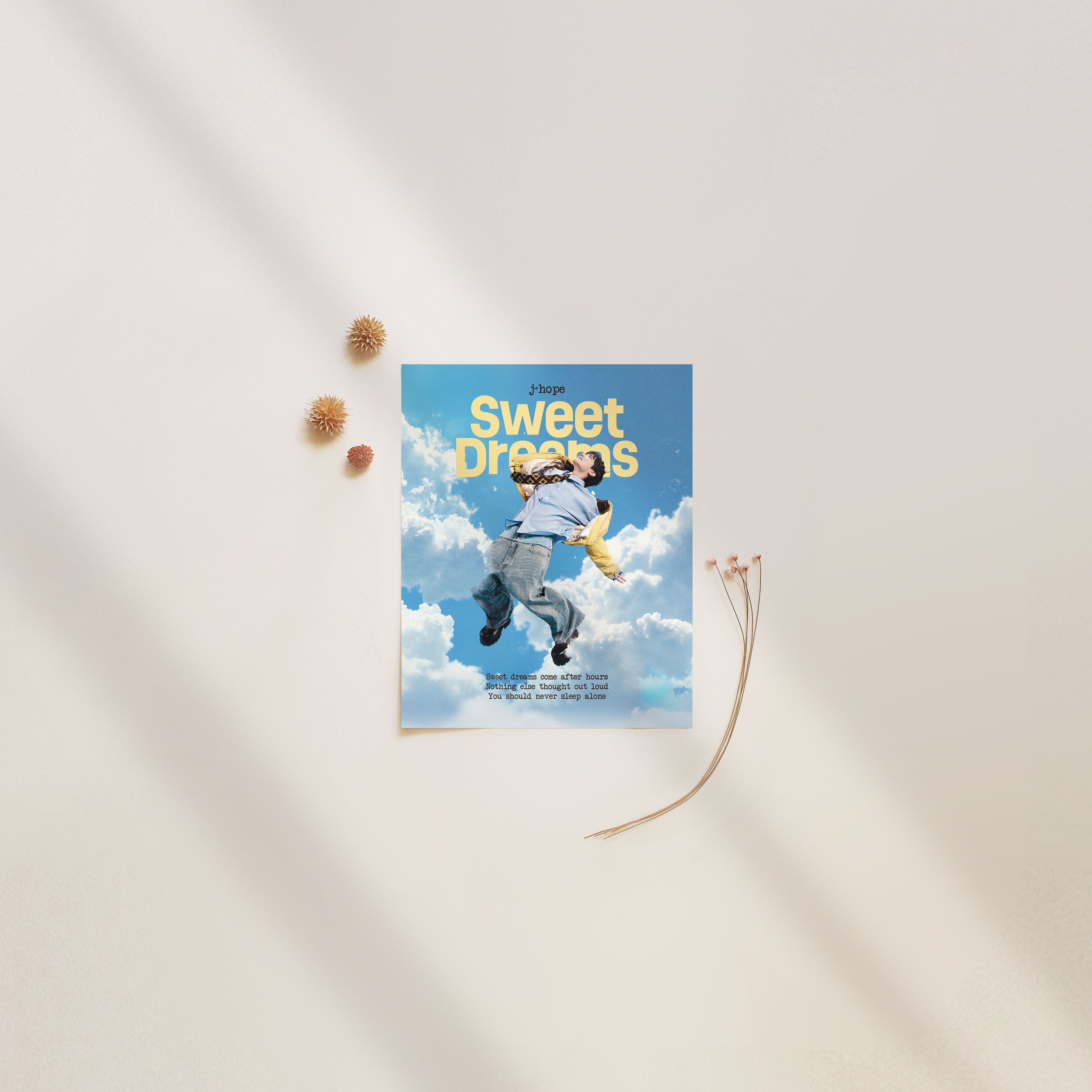 Sweet Dreams Movie Poster j-hope Print