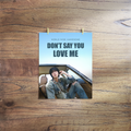 Don't Say You Love Me Jin Print