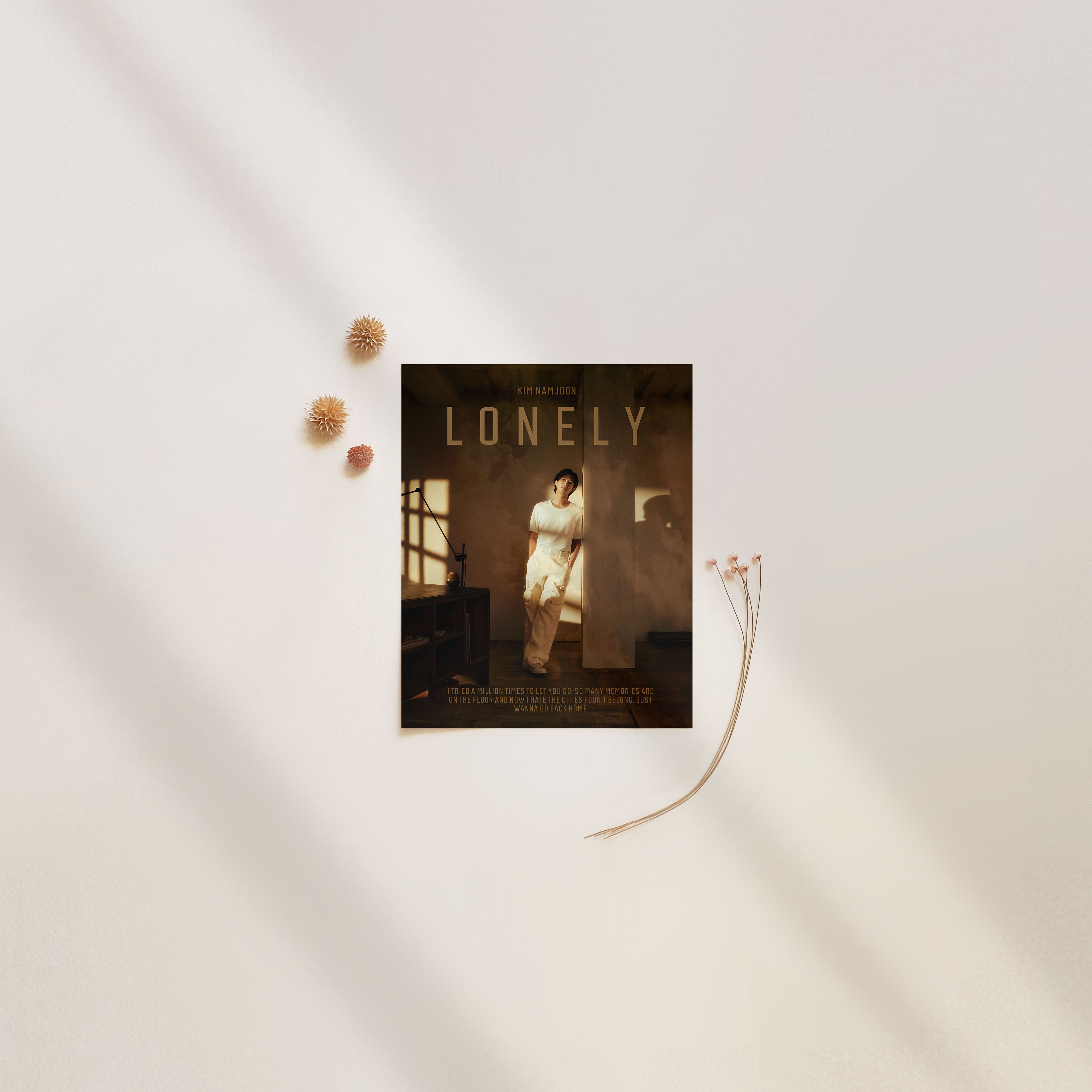 Lonely RM Print