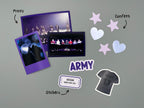ARMY Bangtan Arirang Purple Journal Kit