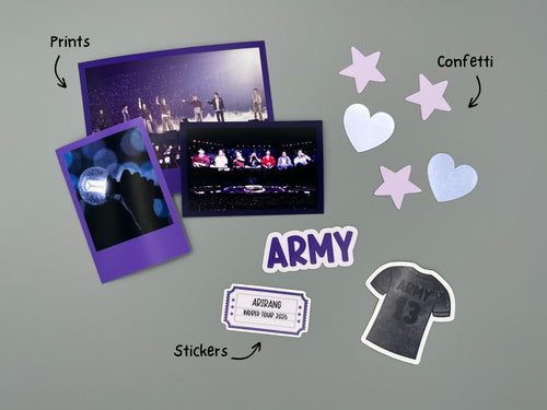 ARMY Bangtan Arirang Purple Journal Kit