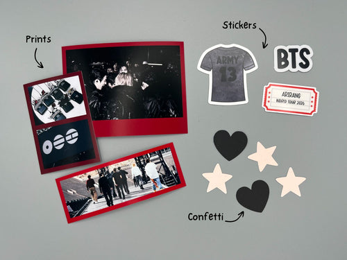ARMY Bangtan Arirang Red Journal Kit