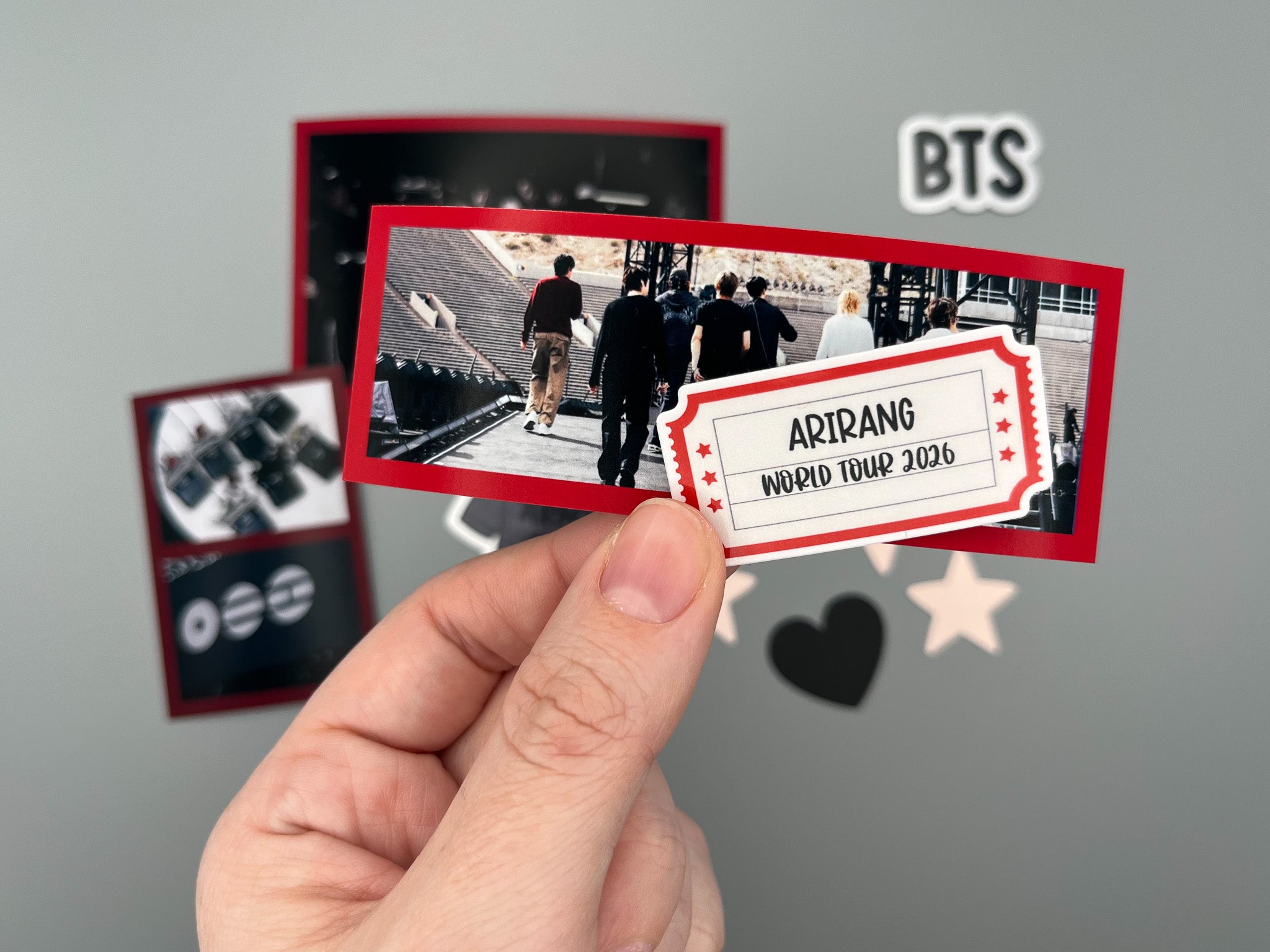 ARMY Bangtan Arirang Red Journal Kit