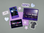 ARMY Bangtan Arirang Purple Journal Kit