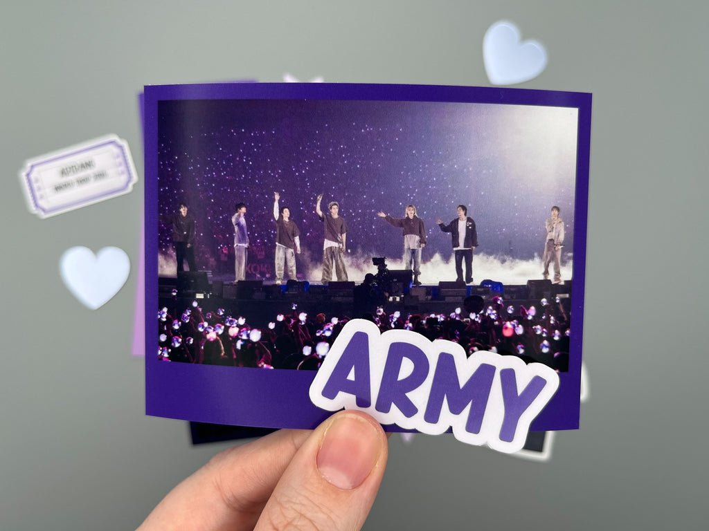 ARMY Bangtan Arirang Purple Journal Kit