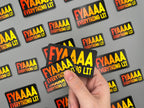 FYAAA Bangtan Sticker