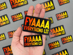 FYAAA Bangtan Sticker