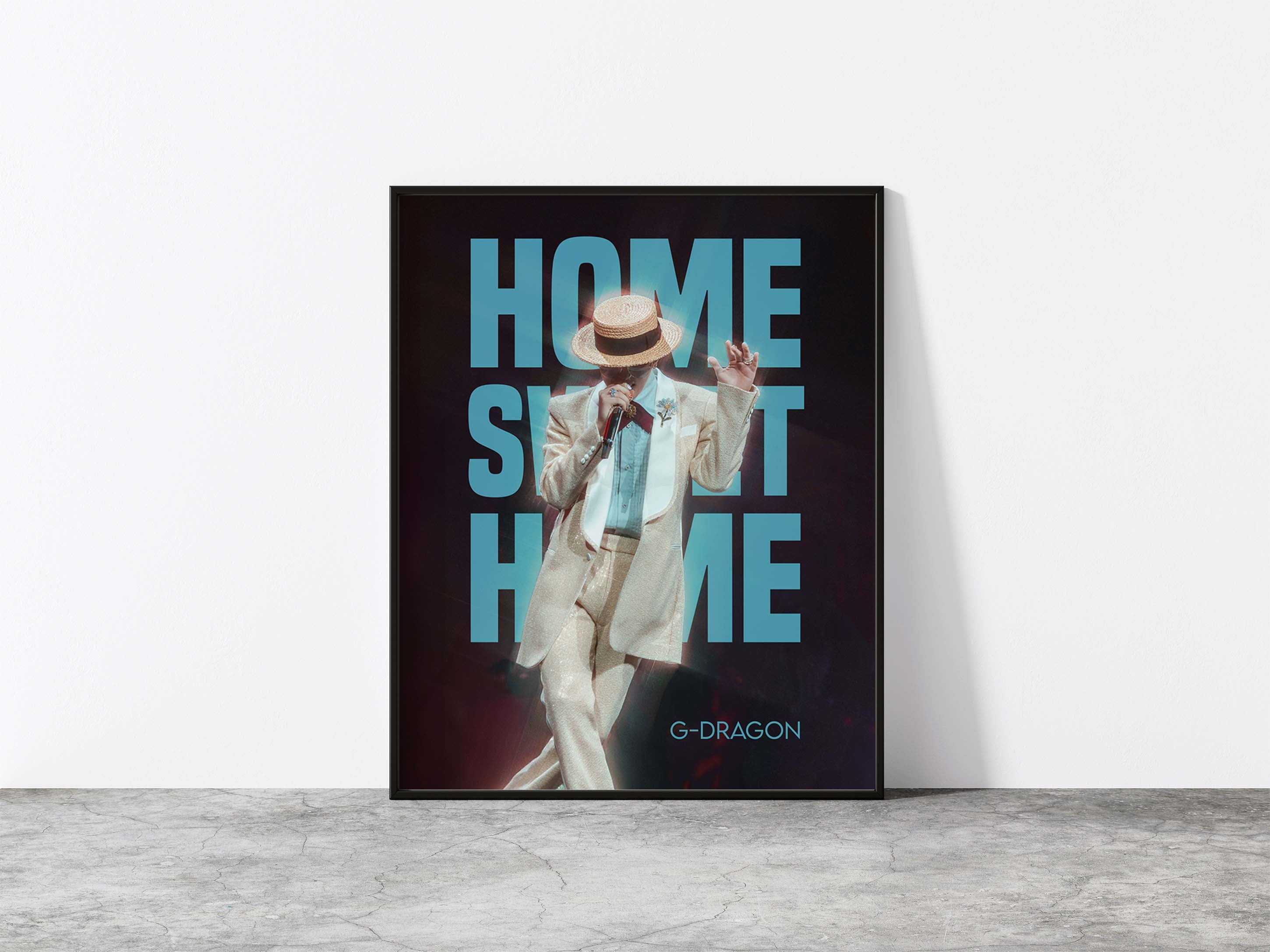 G-Dragon Home Sweet Home Print