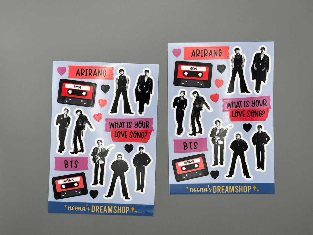 Arirang Sticker Sheet