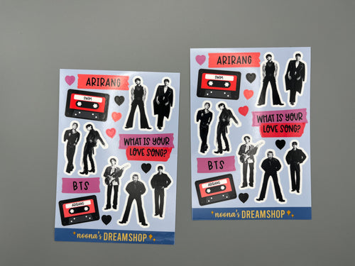 Arirang Sticker Sheet