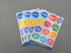 Bangtan Iconic Convo Bubbles Sticker Sheet