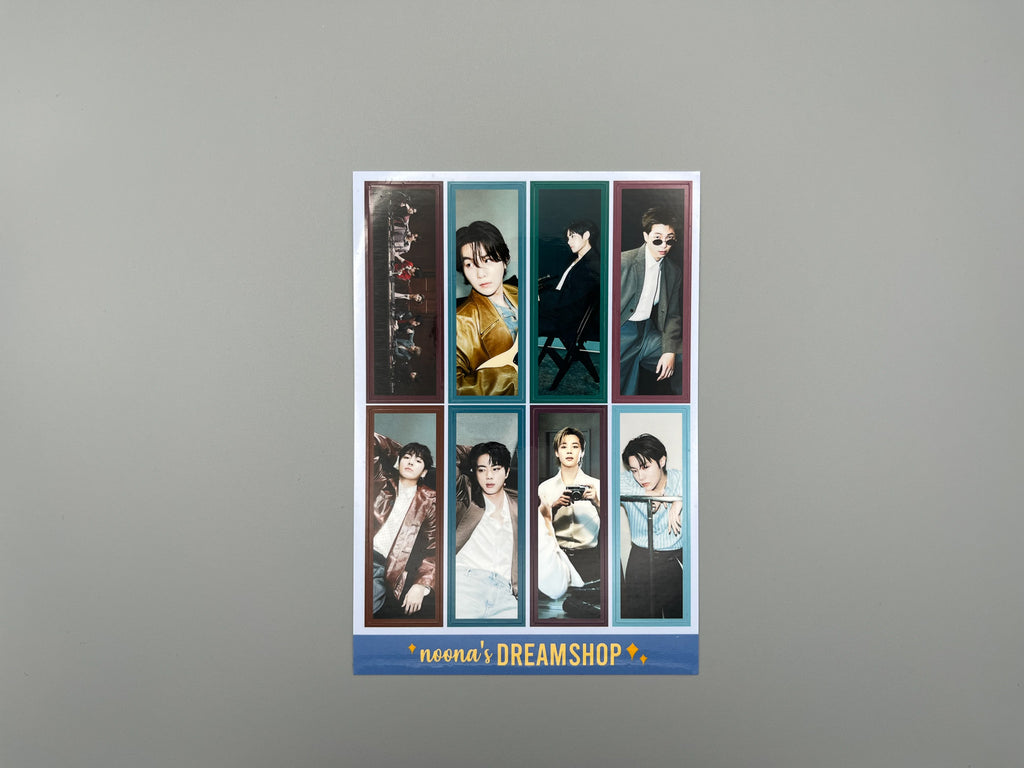 Bangtan OT7 Sticker Sheet