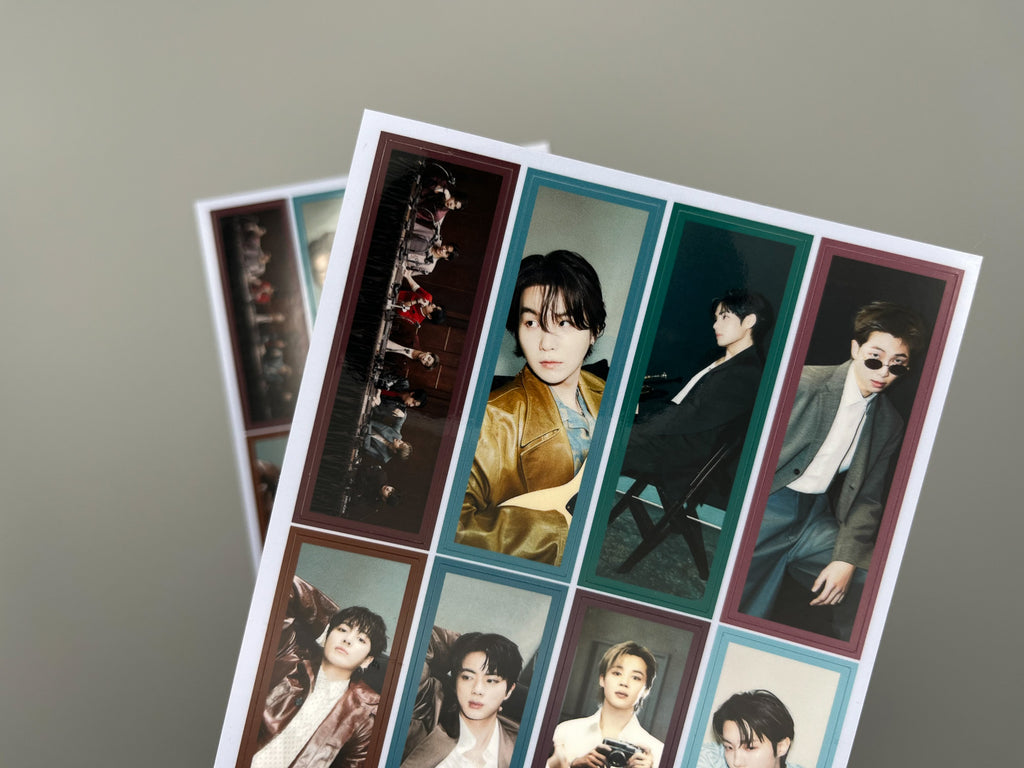 Bangtan OT7 Sticker Sheet