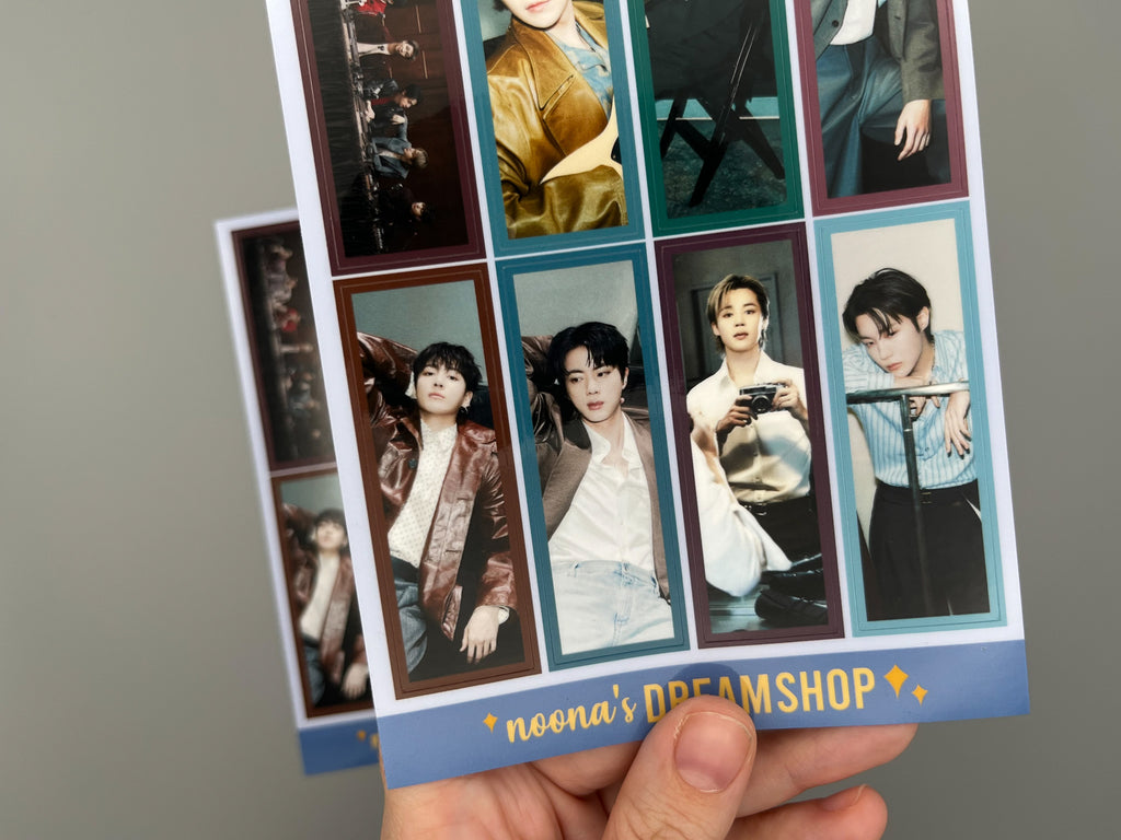 Bangtan OT7 Sticker Sheet