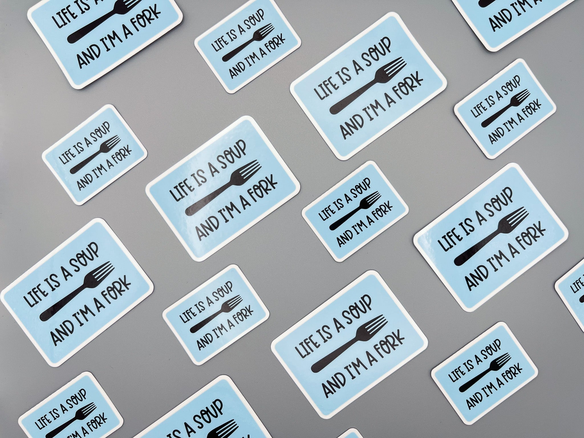 RM Life is a Soup Sticker