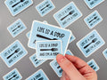 RM Life is a Soup Sticker