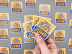 RM I Need the Stadium to Jump Sticker
