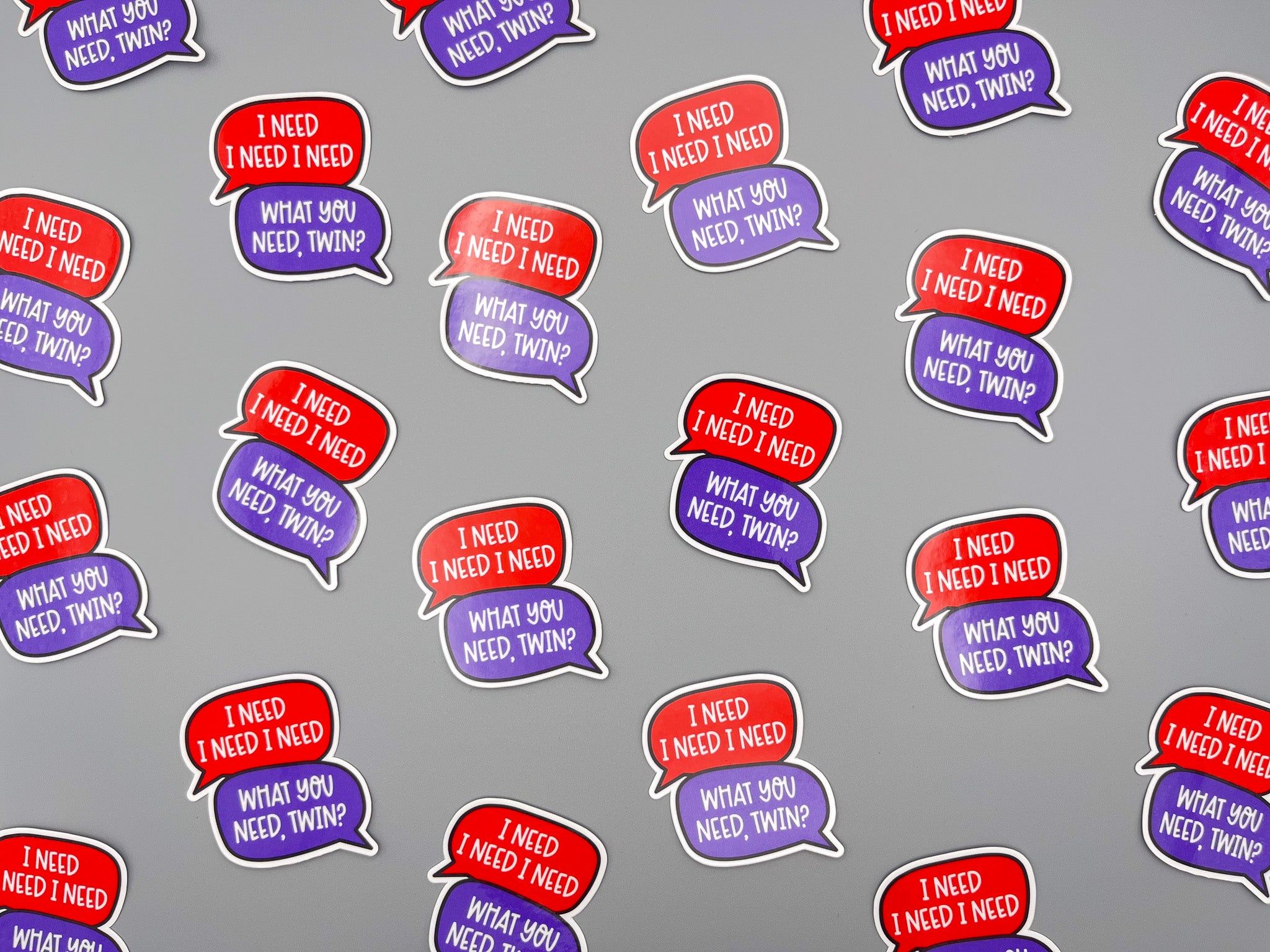 RM What You Need Twin Sticker