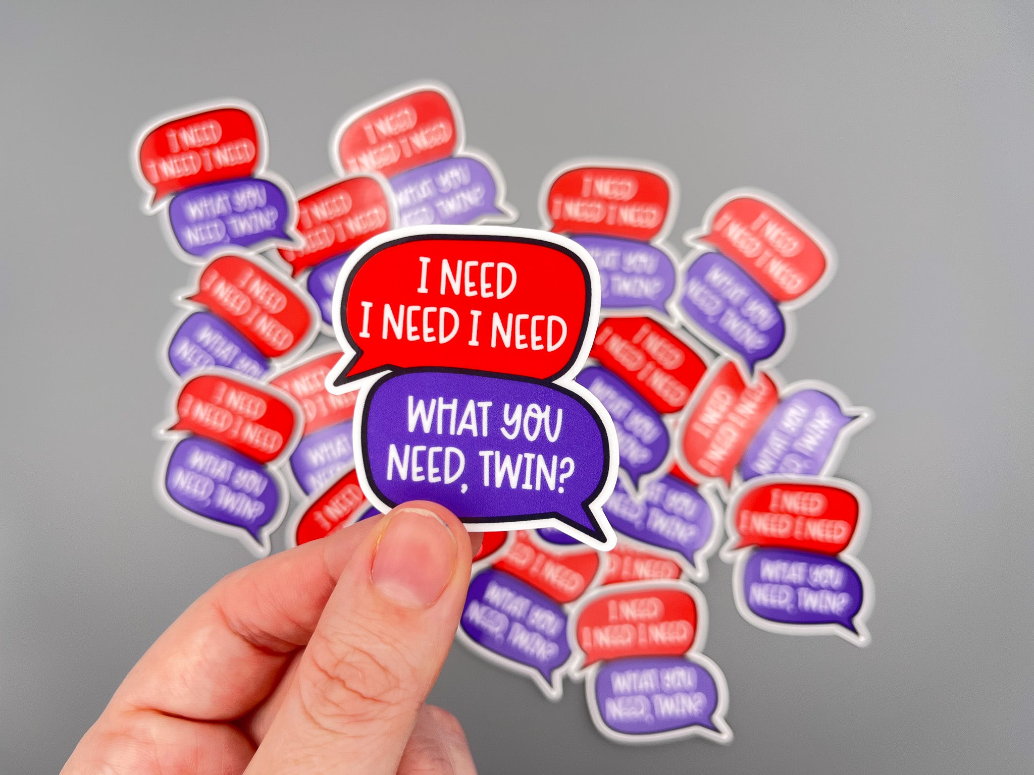 RM What You Need Twin Sticker