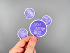 Suga You Know BTS Quote Sticker