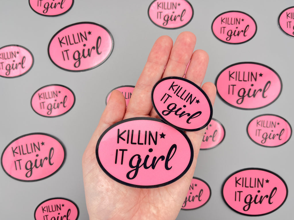 j-hope Killing It Girl Sticker