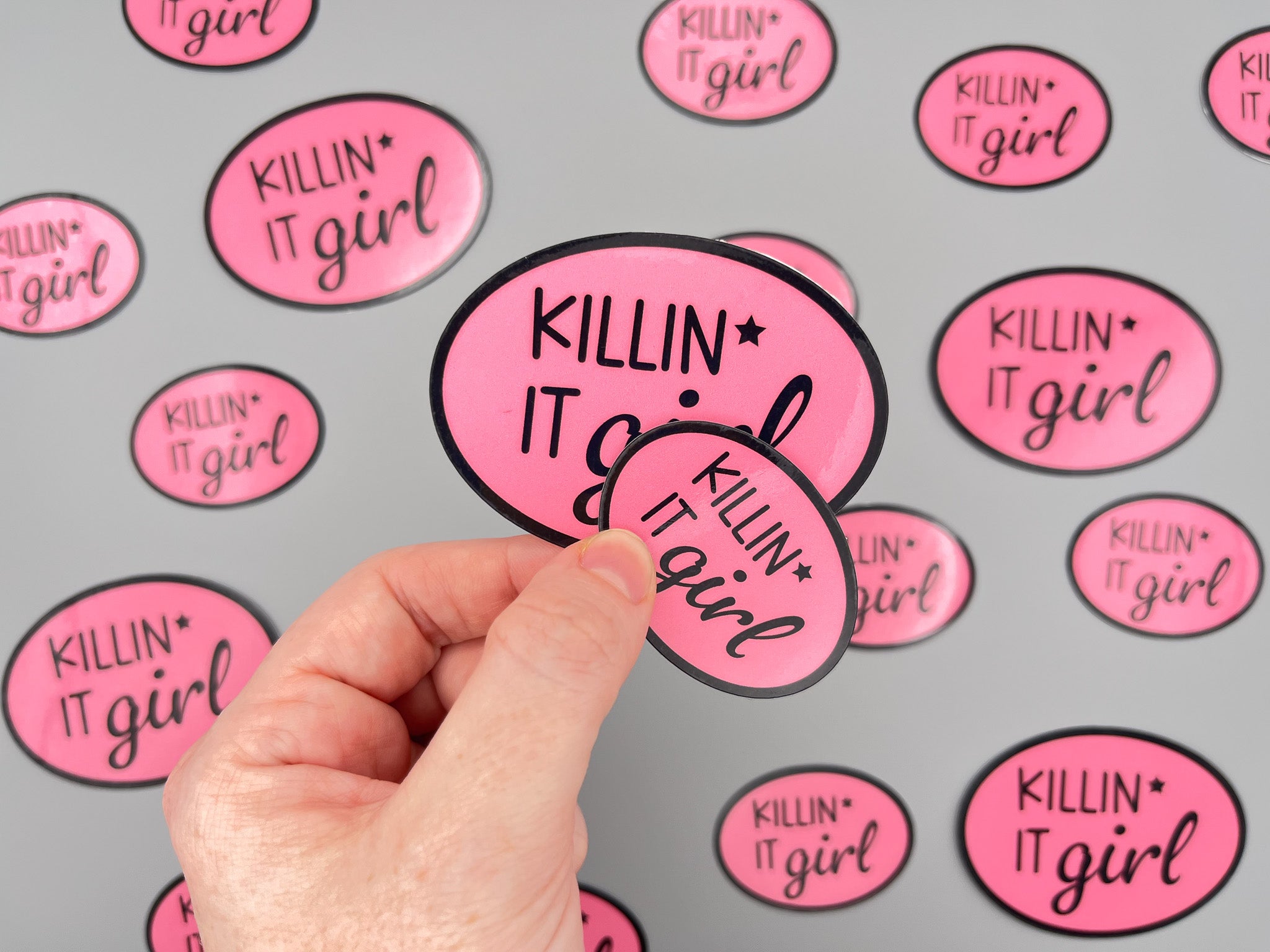 j-hope Killing It Girl Sticker