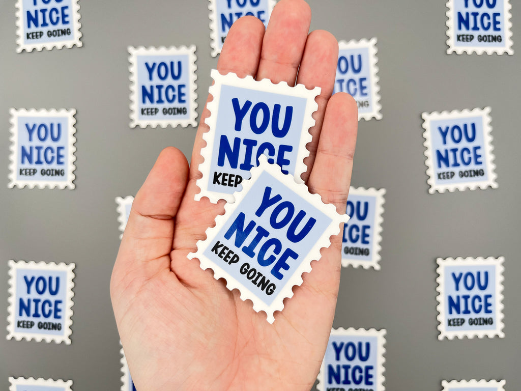 Jimin You Nice Stamp Sticker