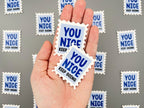 Jimin You Nice Stamp Sticker