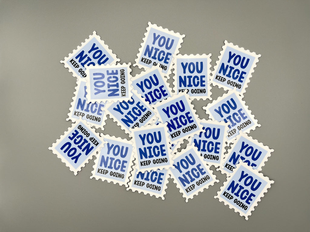 Jimin You Nice Stamp Sticker