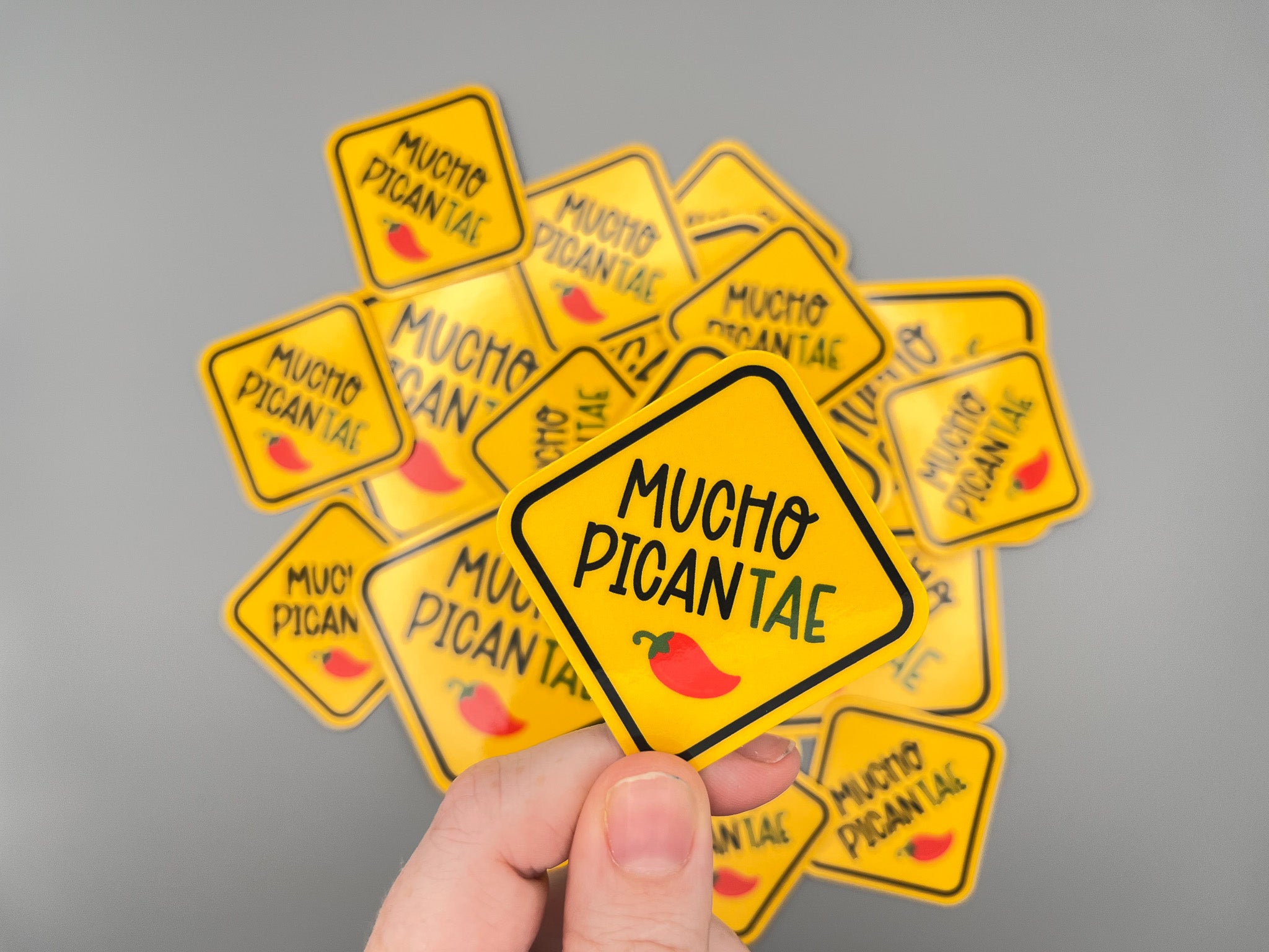 V Mucho PicanTAE Sticker
