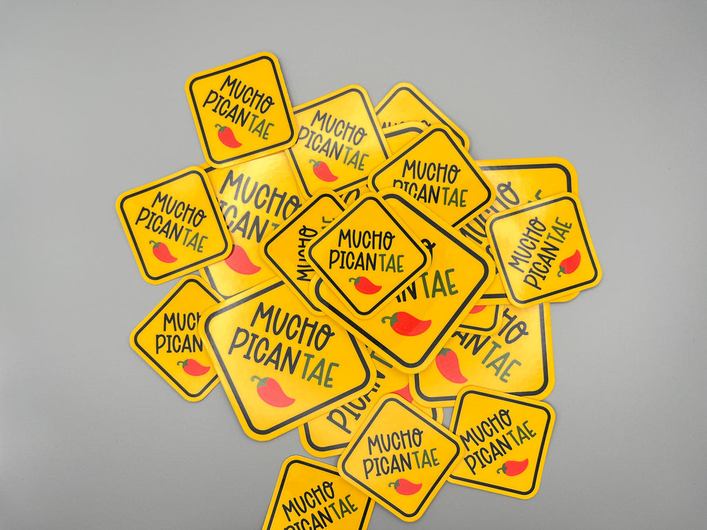 V Mucho PicanTAE Sticker