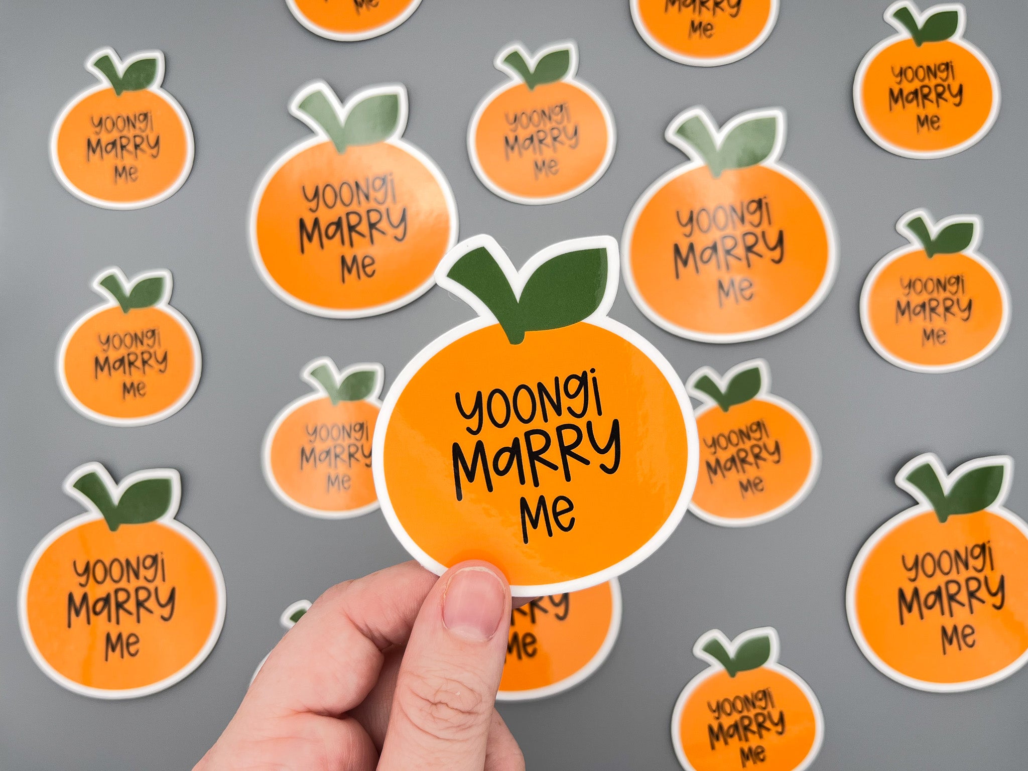 Suga Yoongi Marry Me Sticker