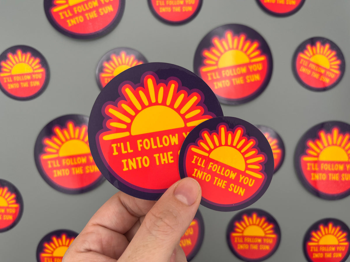 Into The Sun Bangtan Sticker