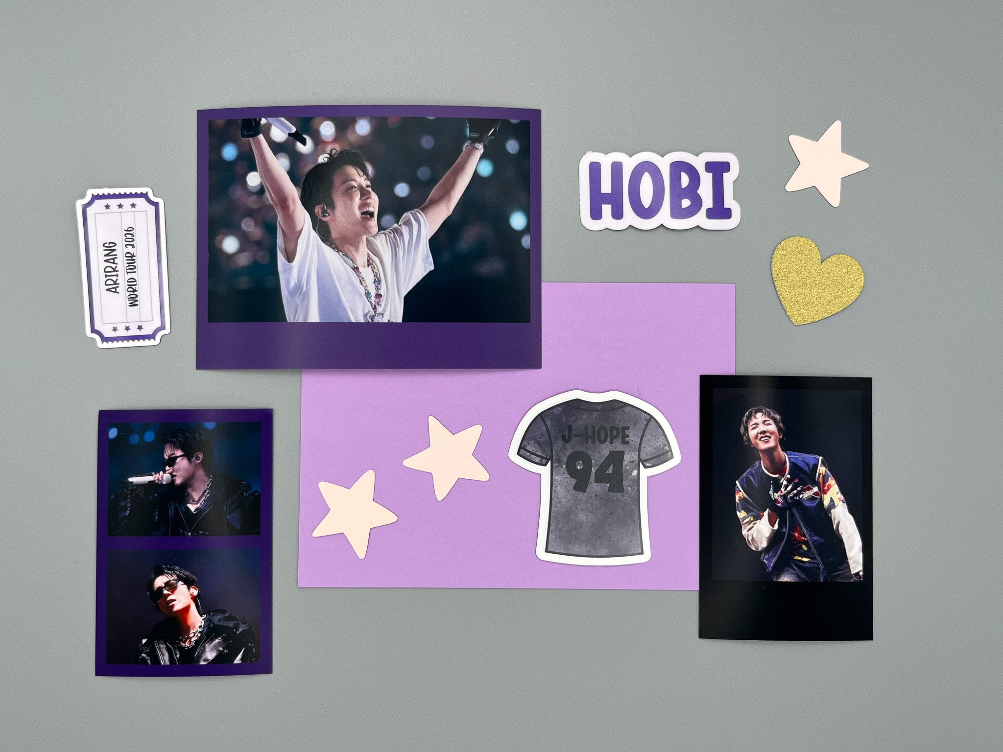 jhope Arirang Purple Journal Kit