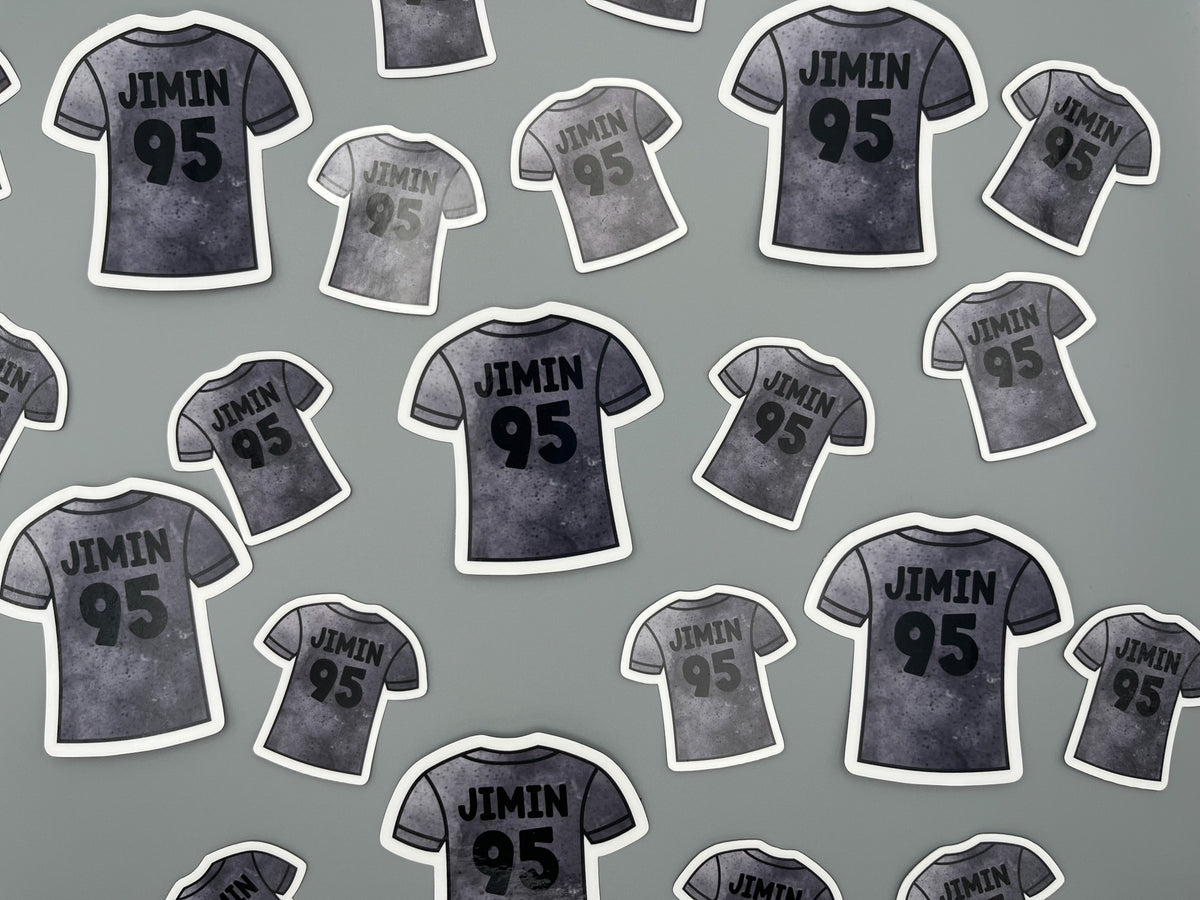 Jimin Concert Jersey Sticker