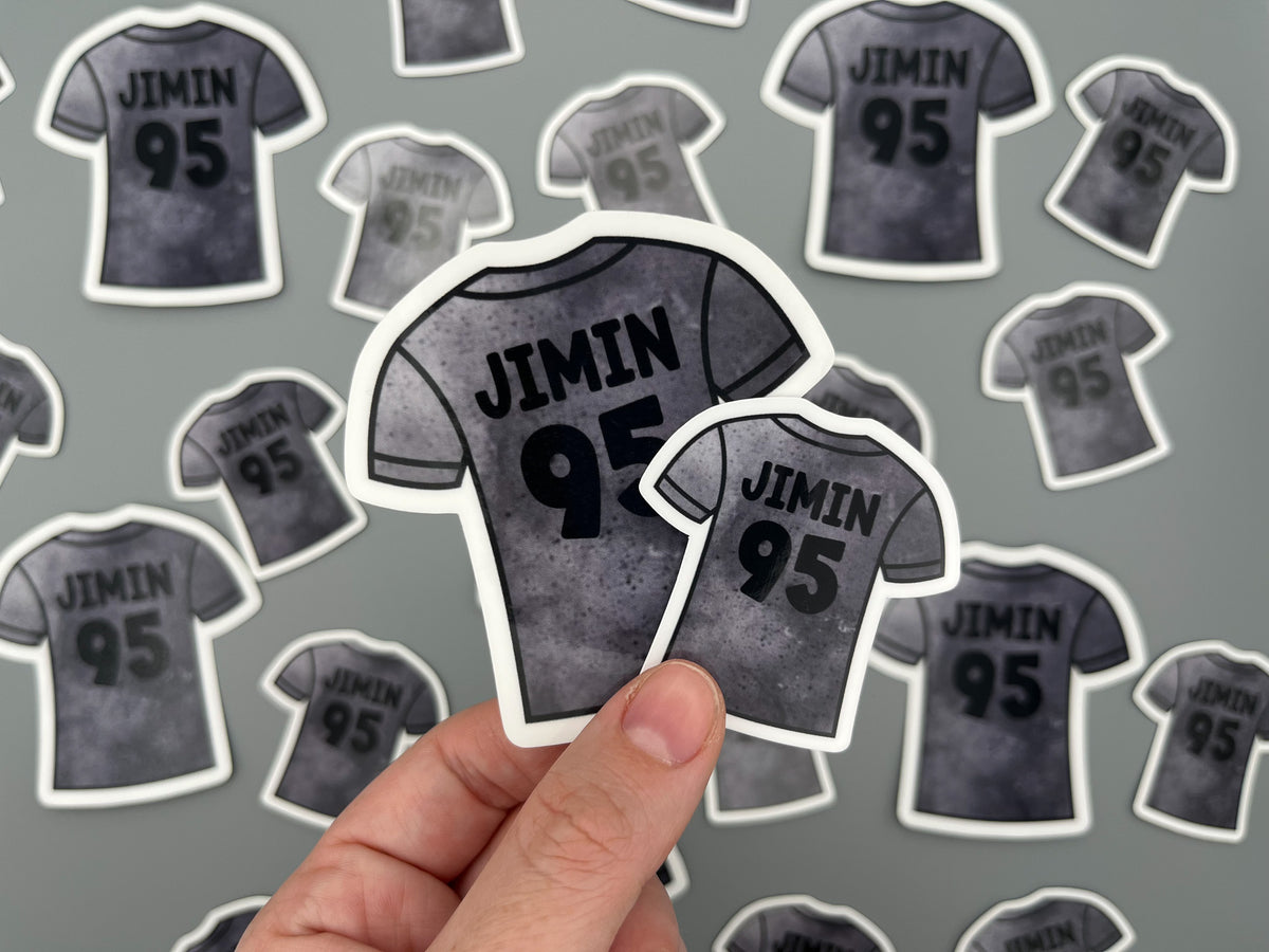 Jimin Concert Jersey Sticker