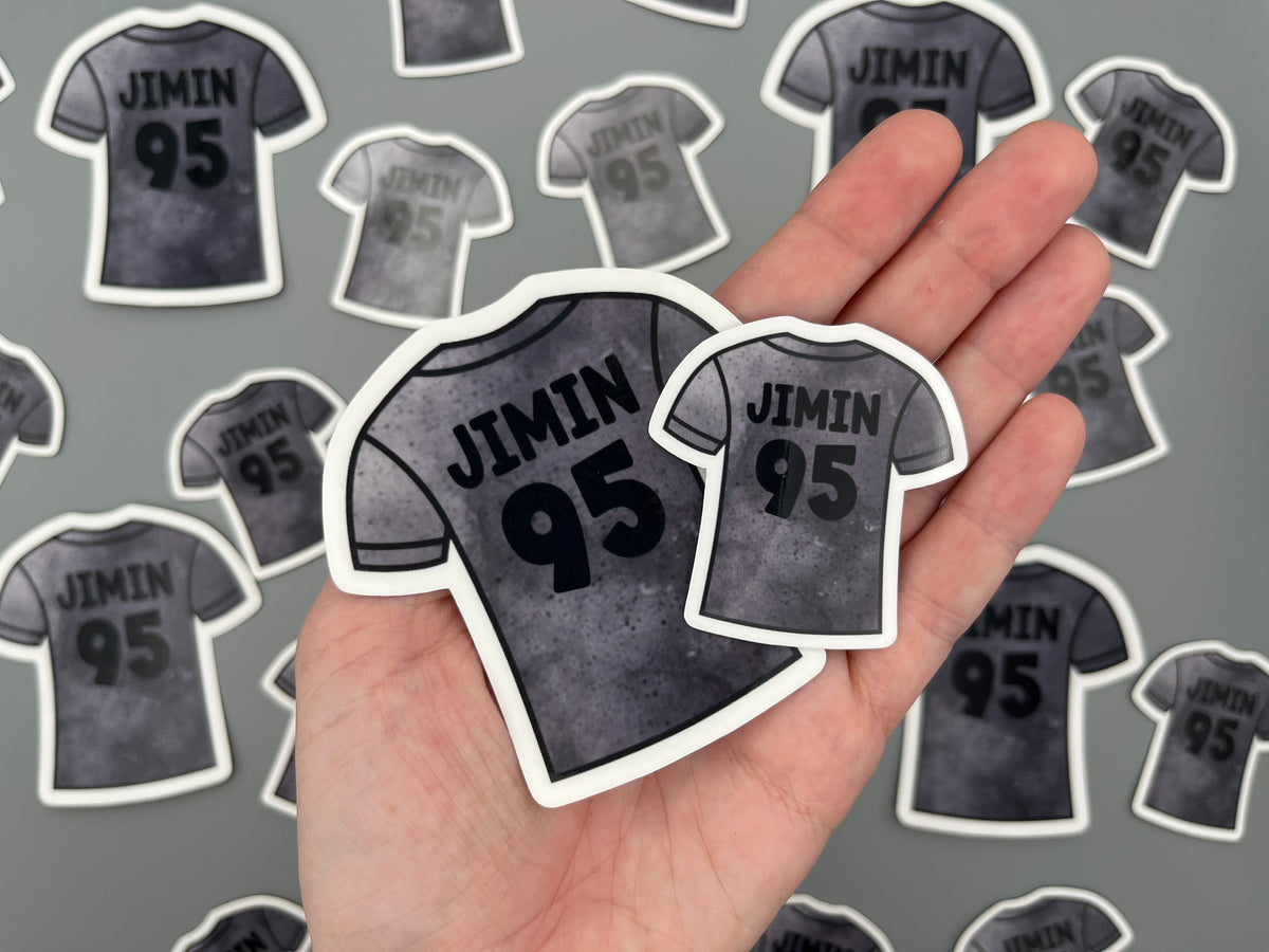 Jimin Concert Jersey Sticker