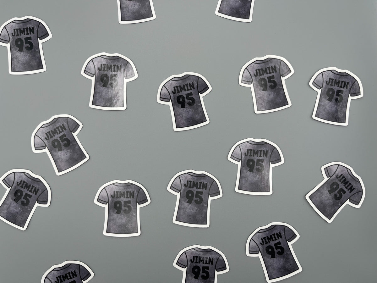 Jimin Concert Jersey Sticker