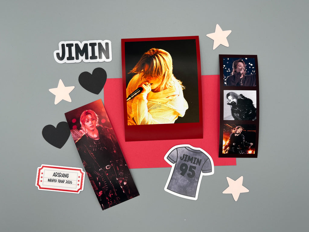 Jimin Arirang Red Journal Kit