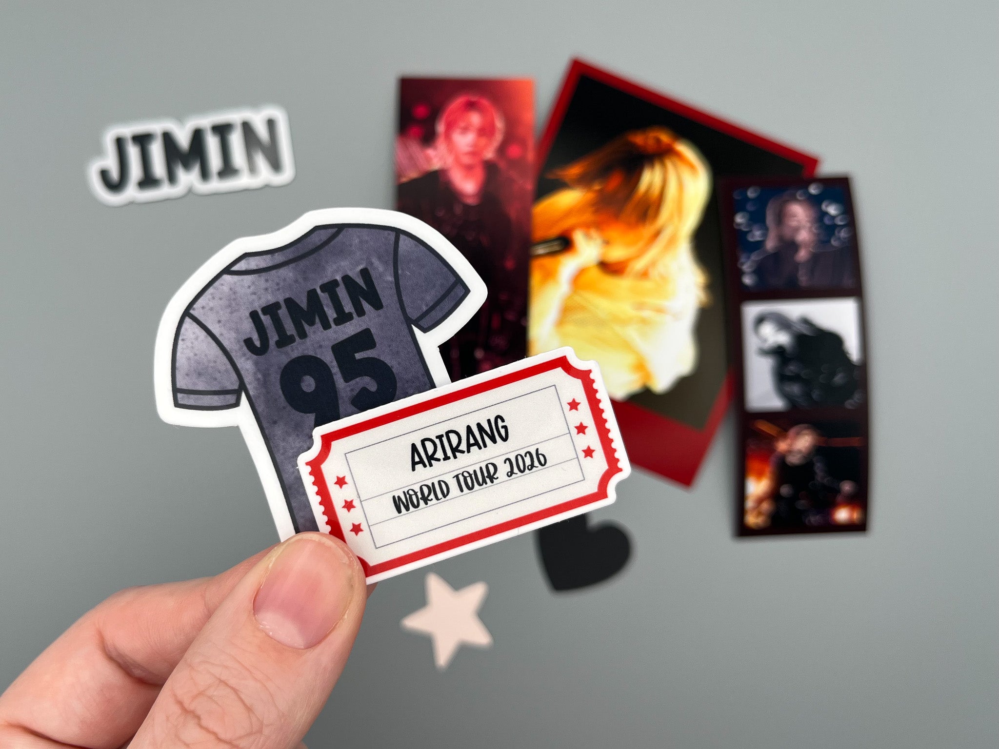 Jimin Arirang Red Journal Kit